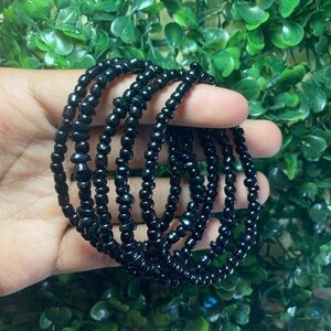 black obsidian handmade bracelets unisex